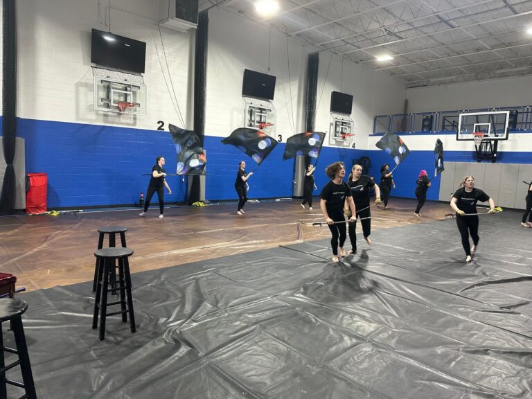 Indoor Practice facility - Dancing- Make It Rain Hoops