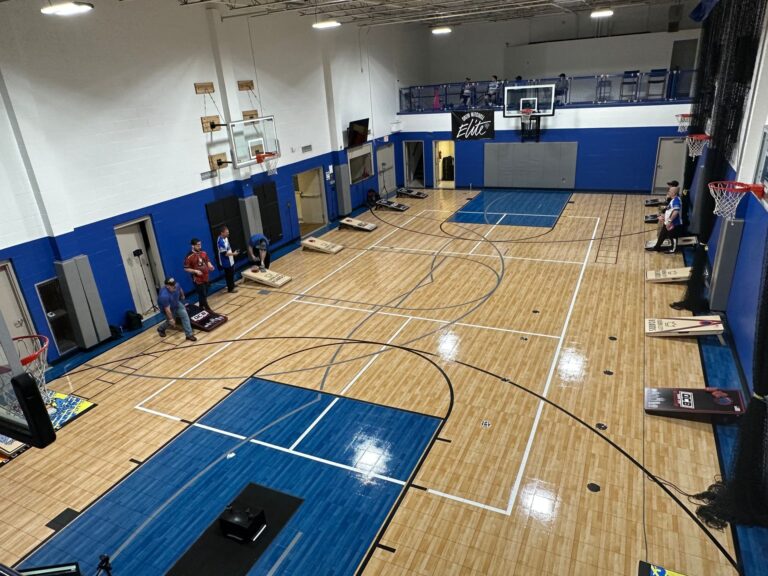 Cornhole tournament in NKY- make it rain hoops